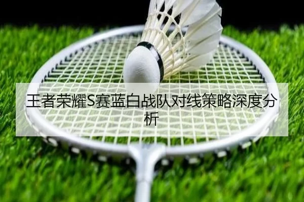 王者荣耀S赛蓝白战队对线策略深度分析